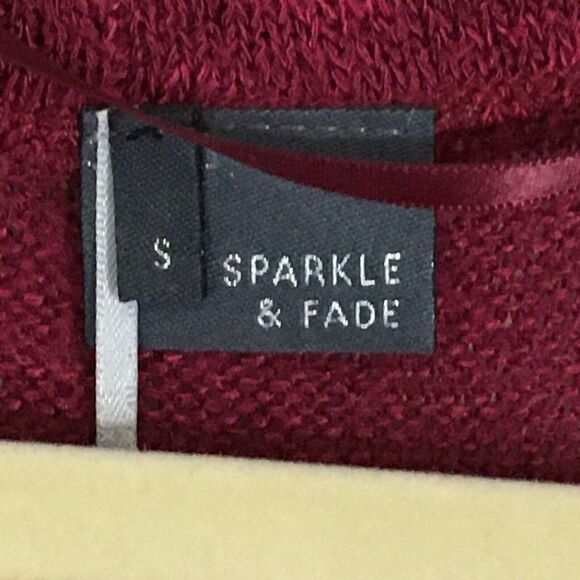 Urban Outfitters Short Sleeve Open Front Sweater Cardigan Roll Tab Sleeves Small - Picture 7 of 12